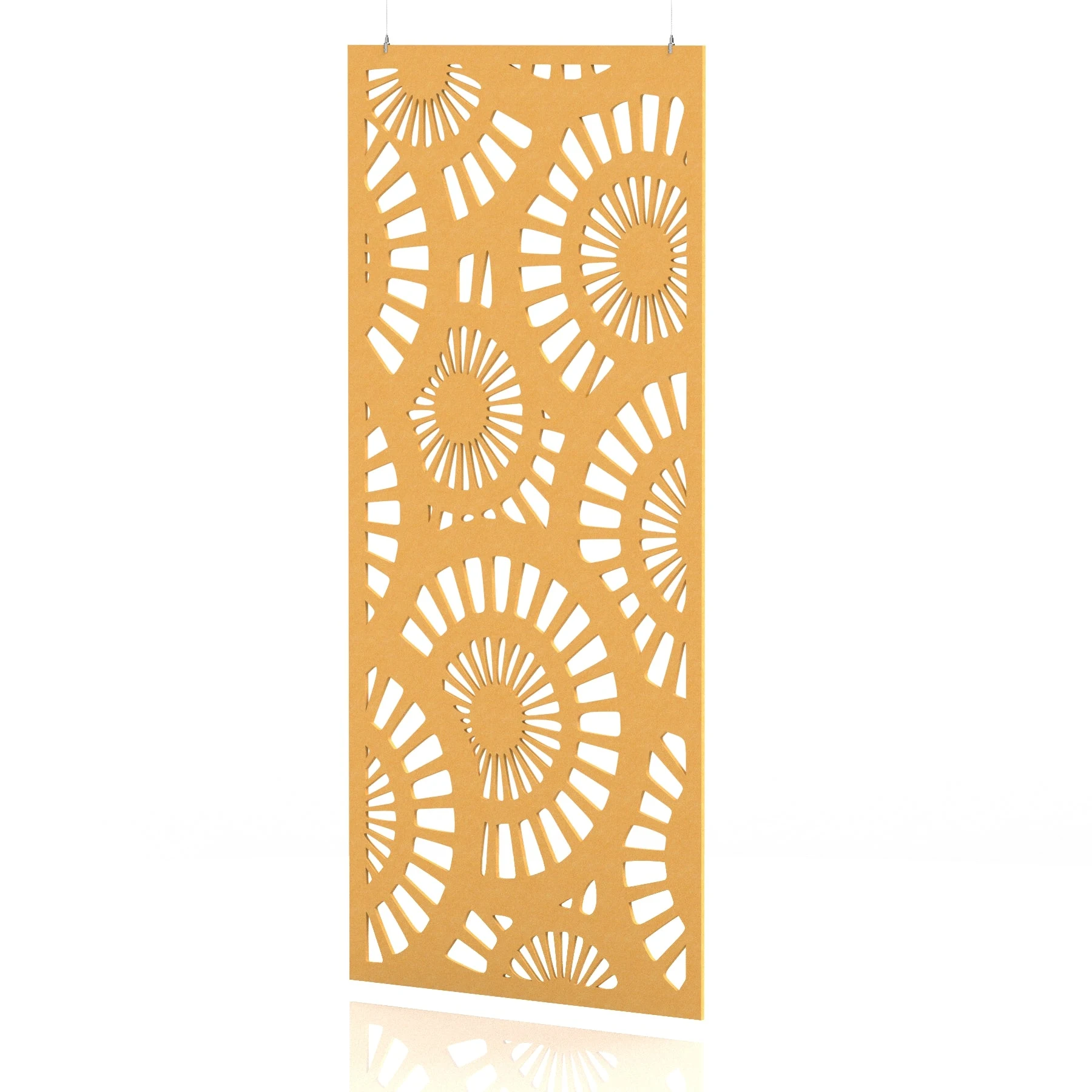 Sch! Patterned Acoustic Wall and Hanging Screen Panel