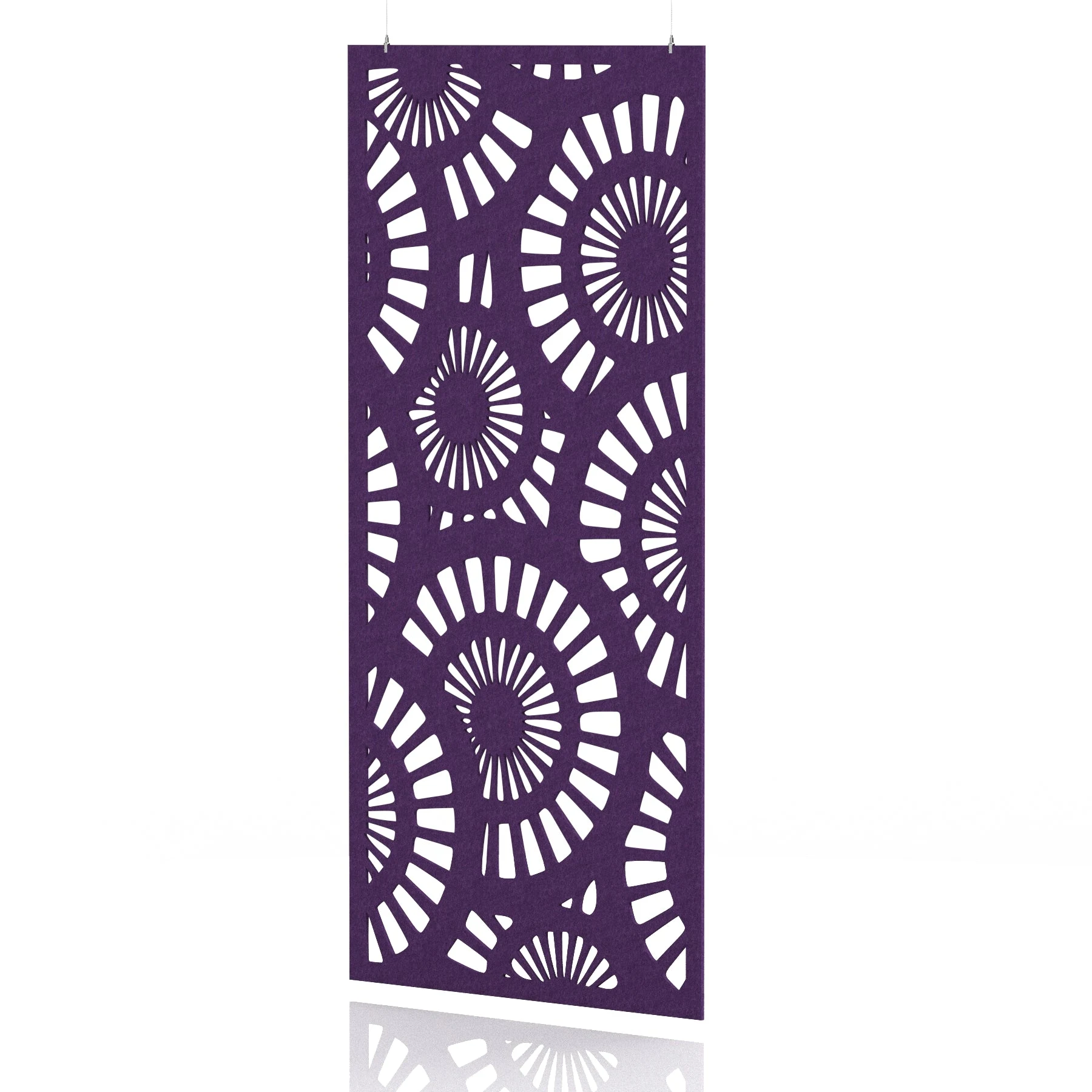 Sch! Patterned Acoustic Wall and Hanging Screen Panel