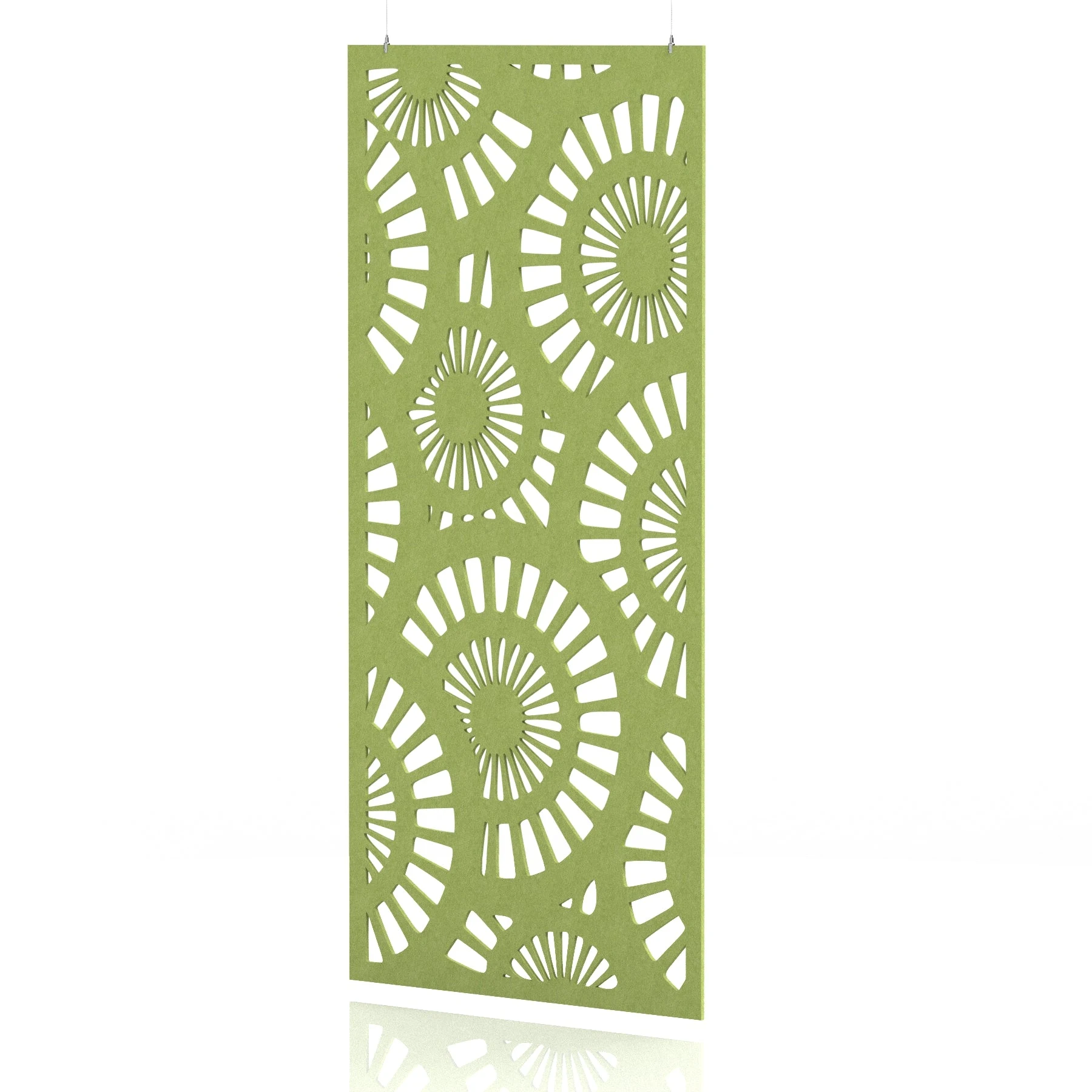 Sch! Patterned Acoustic Wall and Hanging Screen Panel