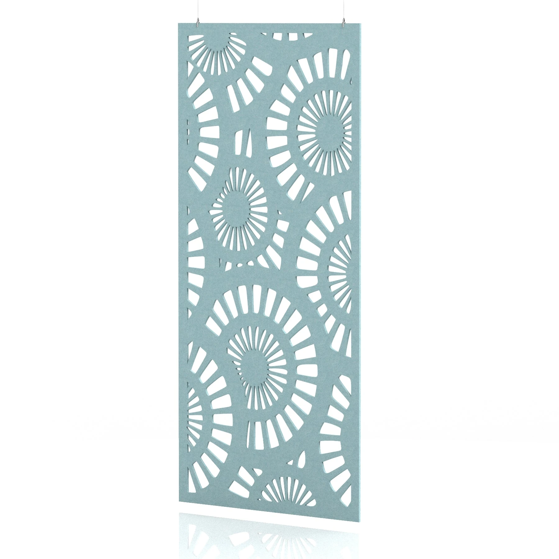 Sch! Patterned Acoustic Wall and Hanging Screen Panel