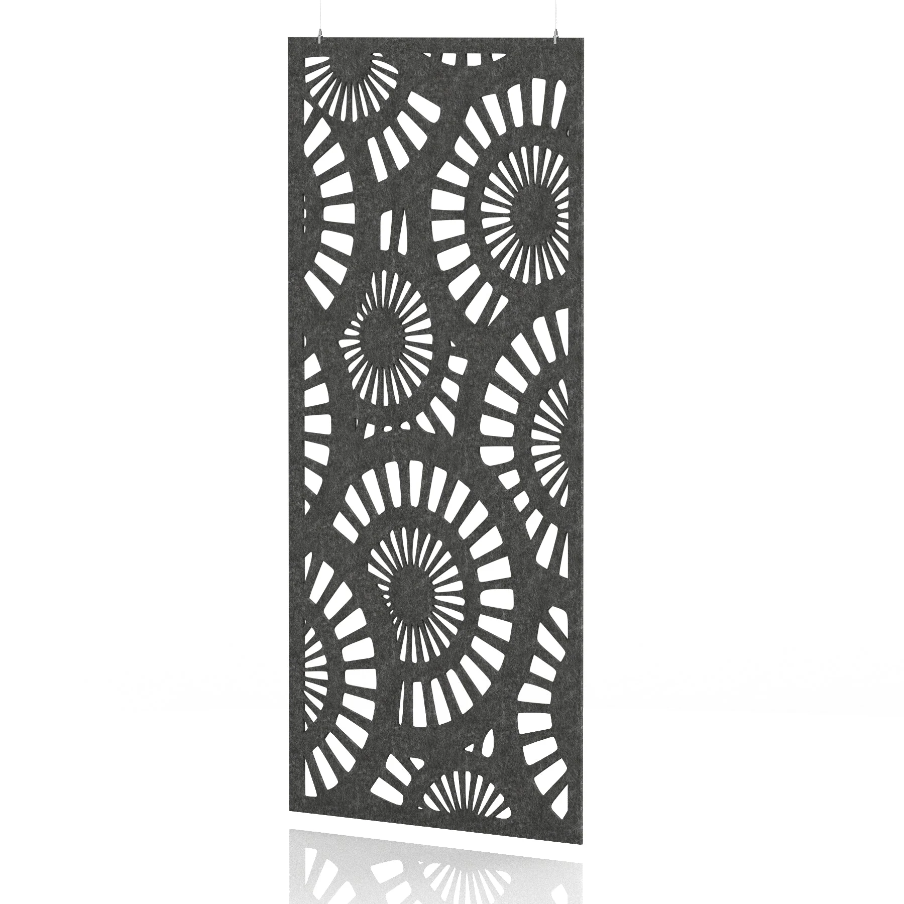 Sch! Patterned Acoustic Wall and Hanging Screen Panel