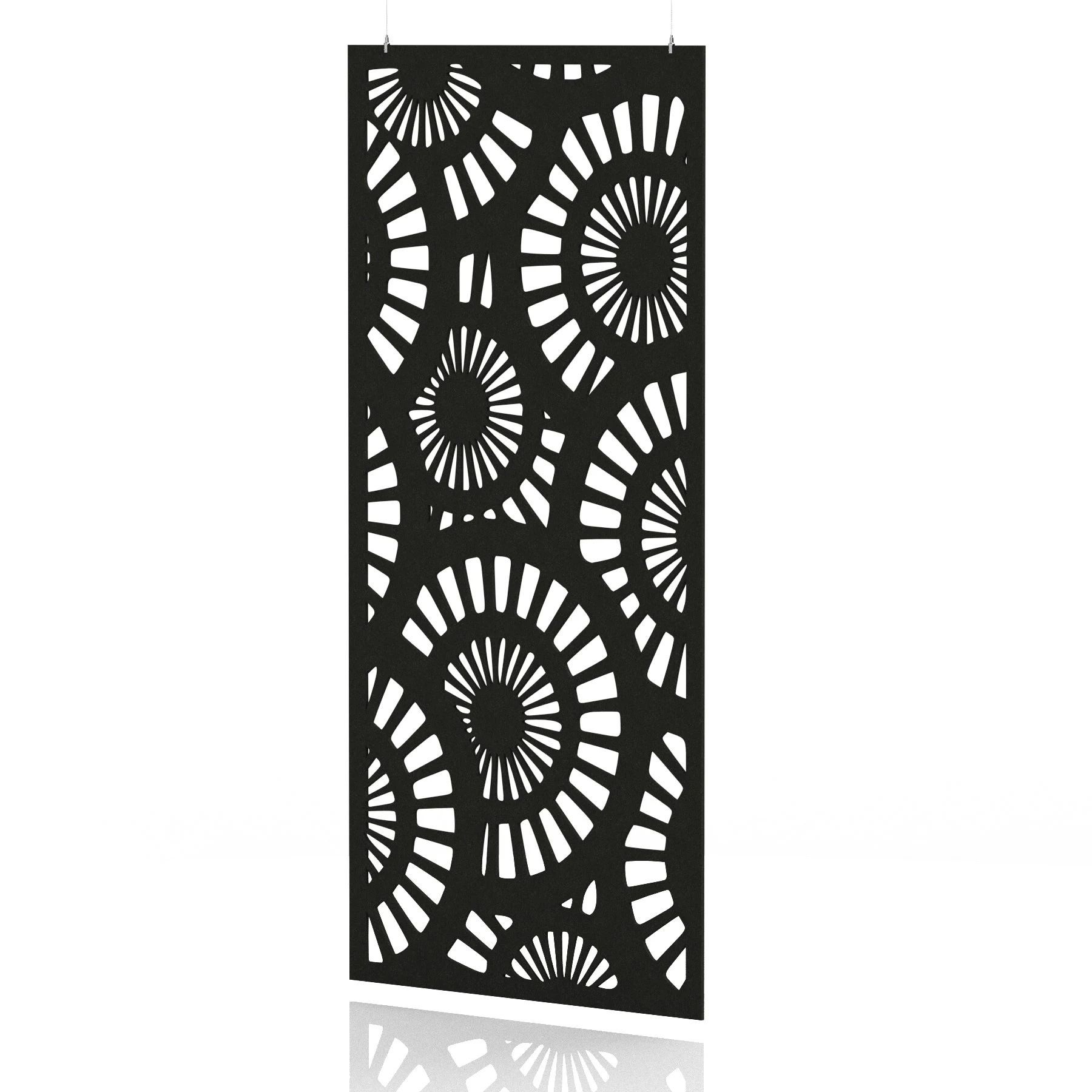 Sch! Patterned Acoustic Wall and Hanging Screen Panel