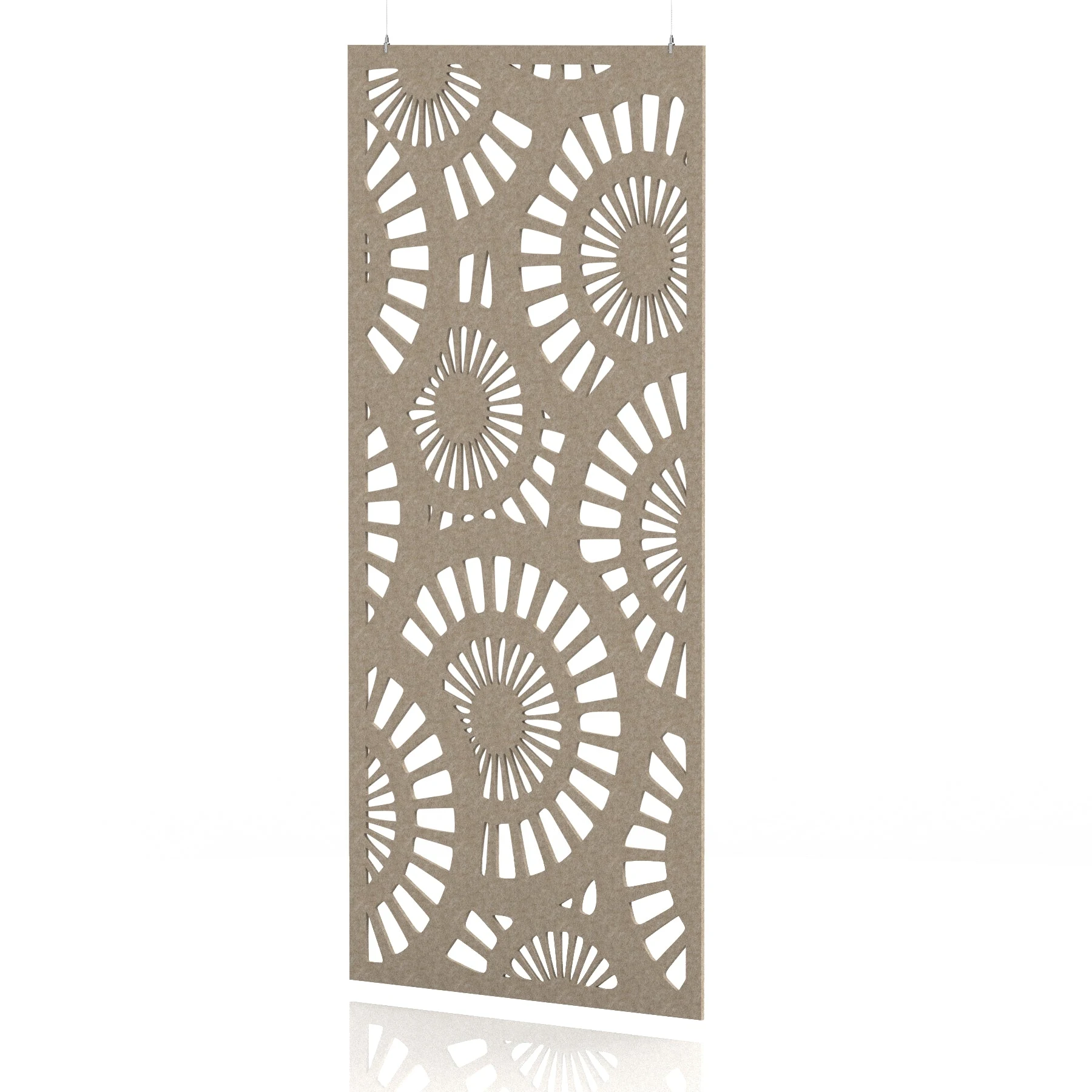 Sch! Patterned Acoustic Wall and Hanging Screen Panel