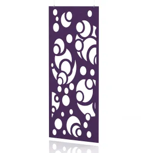 Sch! Patterned Acoustic Wall and Hanging Screen Panel