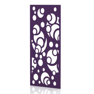 Sch! Patterned Acoustic Wall and Hanging Screen Panel