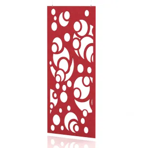 Sch! Patterned Acoustic Wall and Hanging Screen Panel
