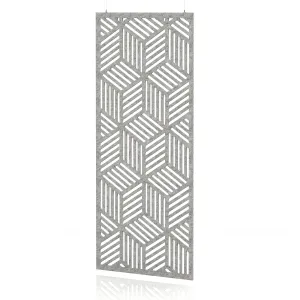 Sch! Patterned Acoustic Wall and Hanging Screen Panel