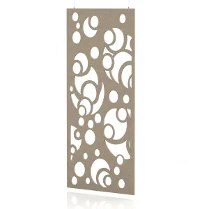 Sch! Patterned Acoustic Wall and Hanging Screen Panel