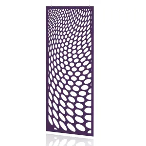 Sch! Patterned Acoustic Wall and Hanging Screen Panel