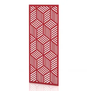 Sch! Patterned Acoustic Wall and Hanging Screen Panel