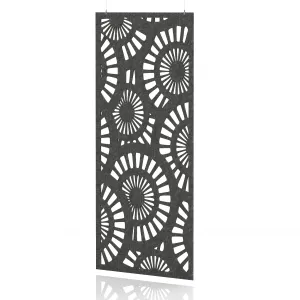 Sch! Patterned Acoustic Wall and Hanging Screen Panel