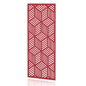 Sch! Patterned Acoustic Wall and Hanging Screen Panel