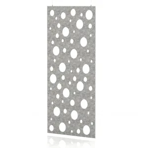 Sch! Patterned Acoustic Wall and Hanging Screen Panel