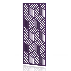 Sch! Patterned Acoustic Wall and Hanging Screen Panel