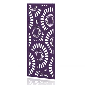 Sch! Patterned Acoustic Wall and Hanging Screen Panel