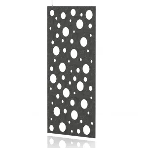 Sch! Patterned Acoustic Wall and Hanging Screen Panel