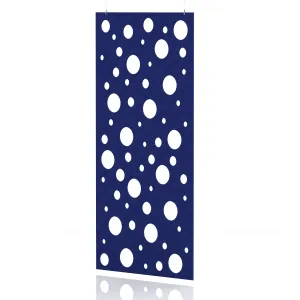 Sch! Patterned Acoustic Wall and Hanging Screen Panel