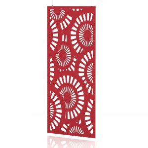 Sch! Patterned Acoustic Wall and Hanging Screen Panel