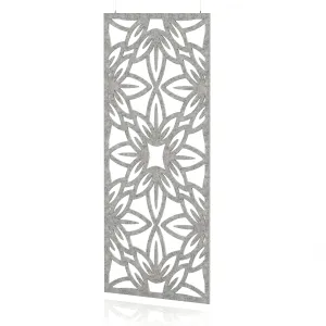 Sch! Patterned Acoustic Wall and Hanging Screen Panel