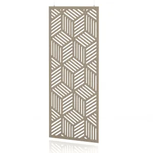 Sch! Patterned Acoustic Wall and Hanging Screen Panel