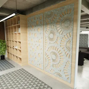 Sch! Acoustic Wall Tile (Set of 4)