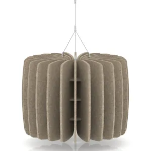 Sch! Shade Type A Circular Acoustic Ceiling Baffles