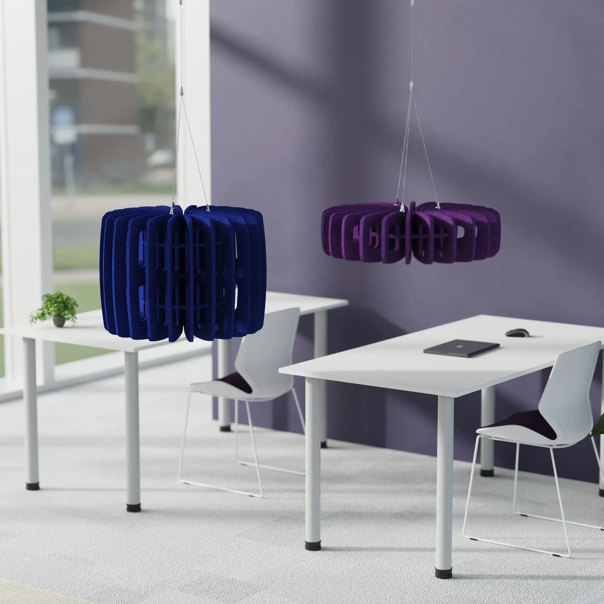 Sch! Acoustic Ceiling Baffles - Shade - Type B