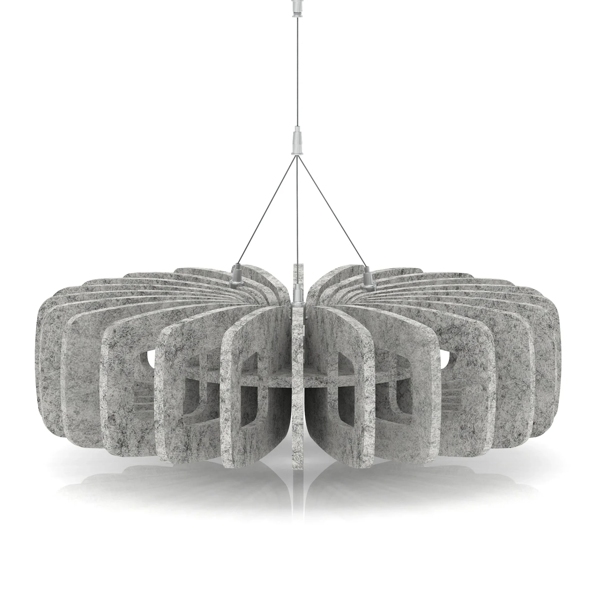 Sch! Shade Type B 60cm Circular Acoustic Ceiling Baffles
