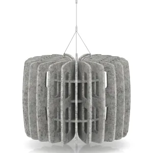 Sch! Shade Type B 60cm Circular Acoustic Ceiling Baffles