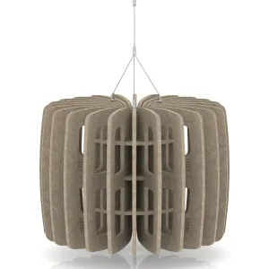 Sch! Shade Type B 60cm Circular Acoustic Ceiling Baffles