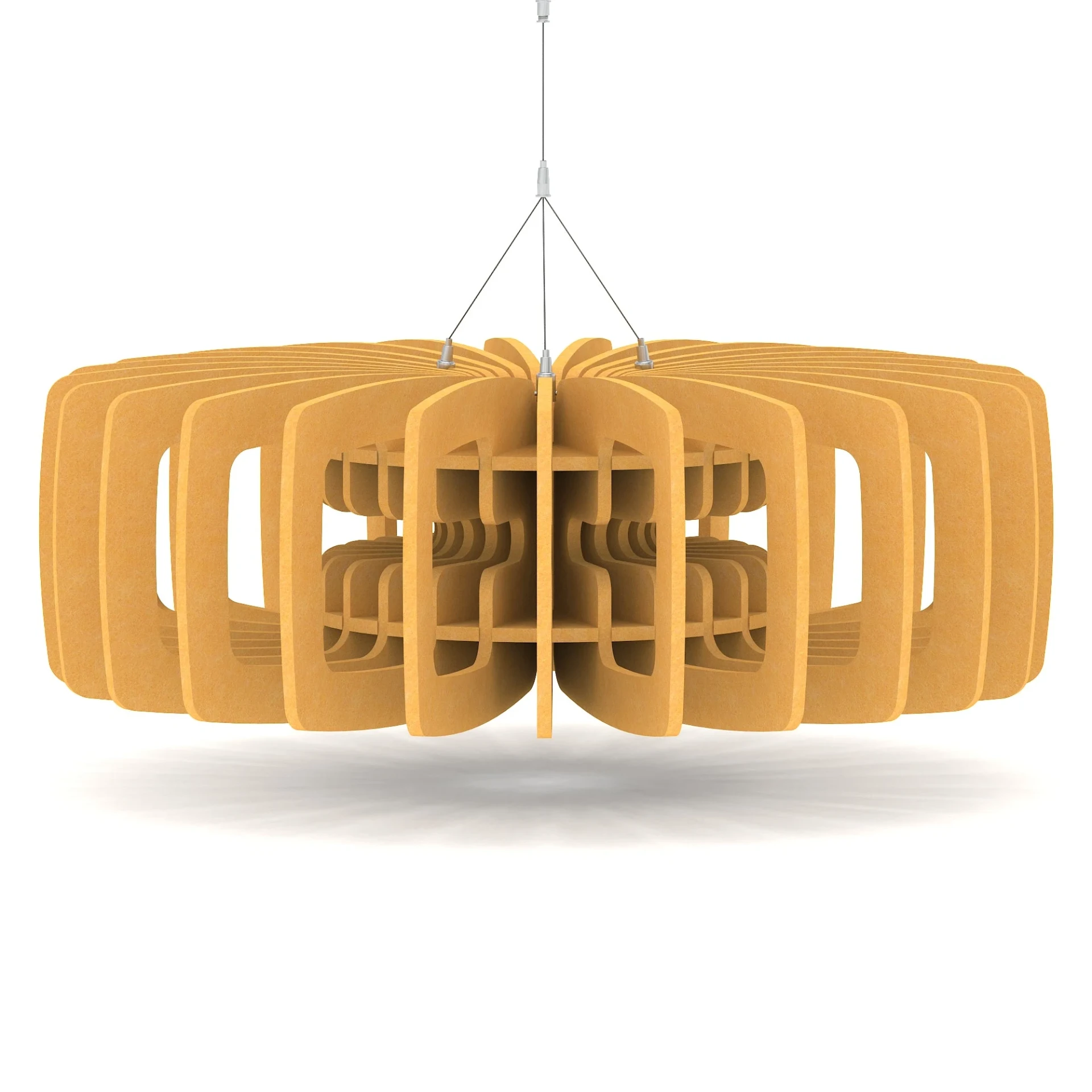 Sch! Shade Type C Wide Circular Acoustic Ceiling Baffles