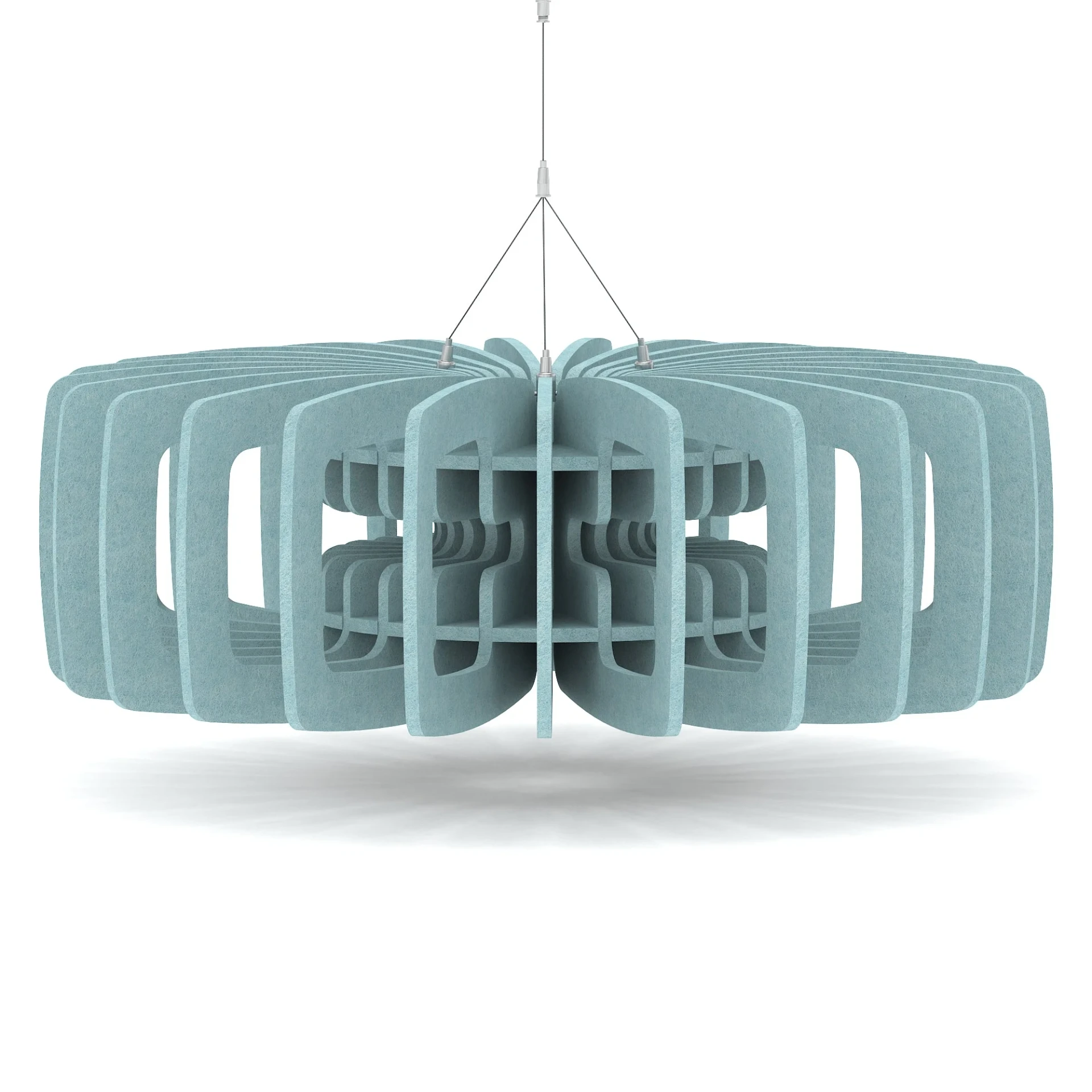 Sch! Shade Type C Wide Circular Acoustic Ceiling Baffles