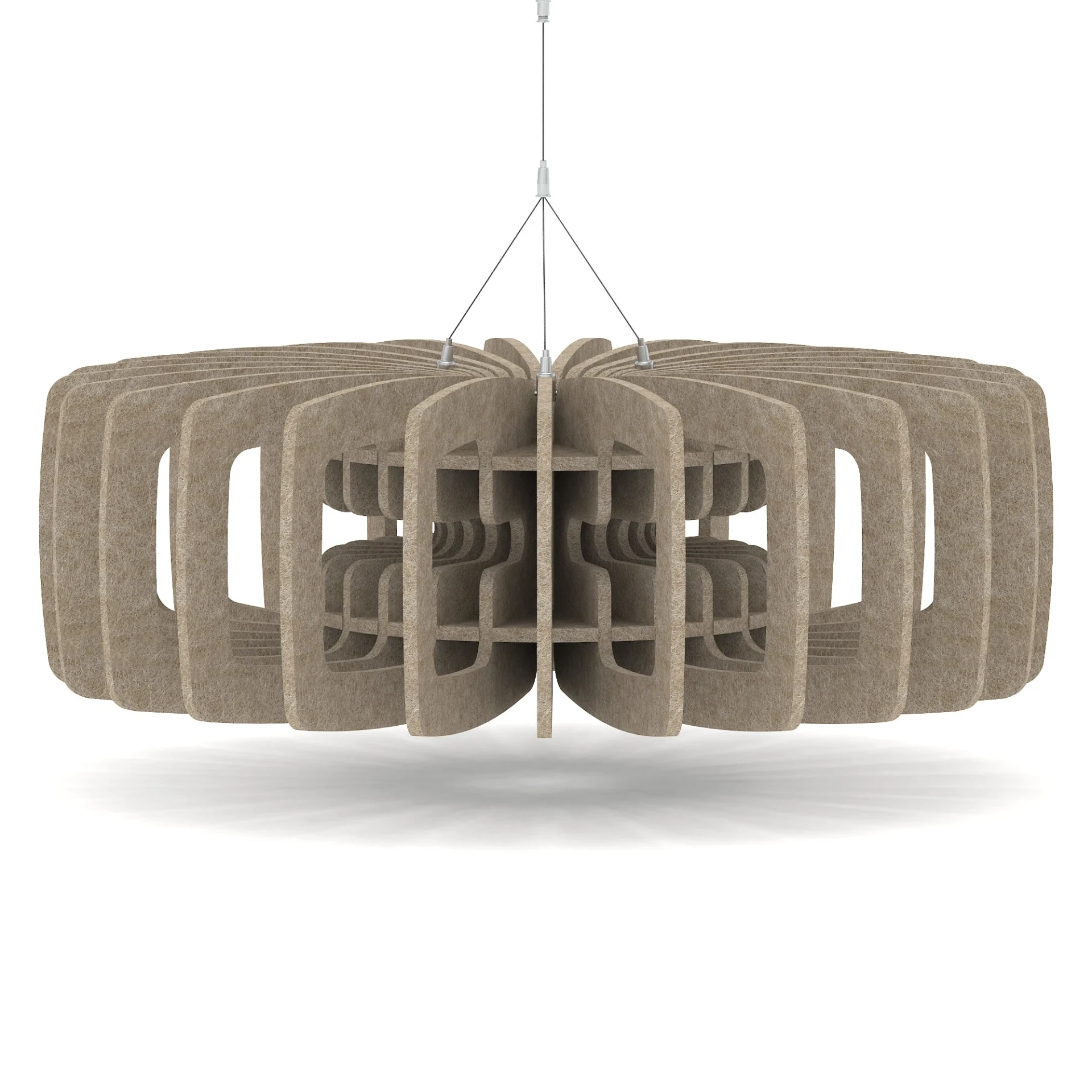 Sch! Shade Type C Wide Circular Acoustic Ceiling Baffles