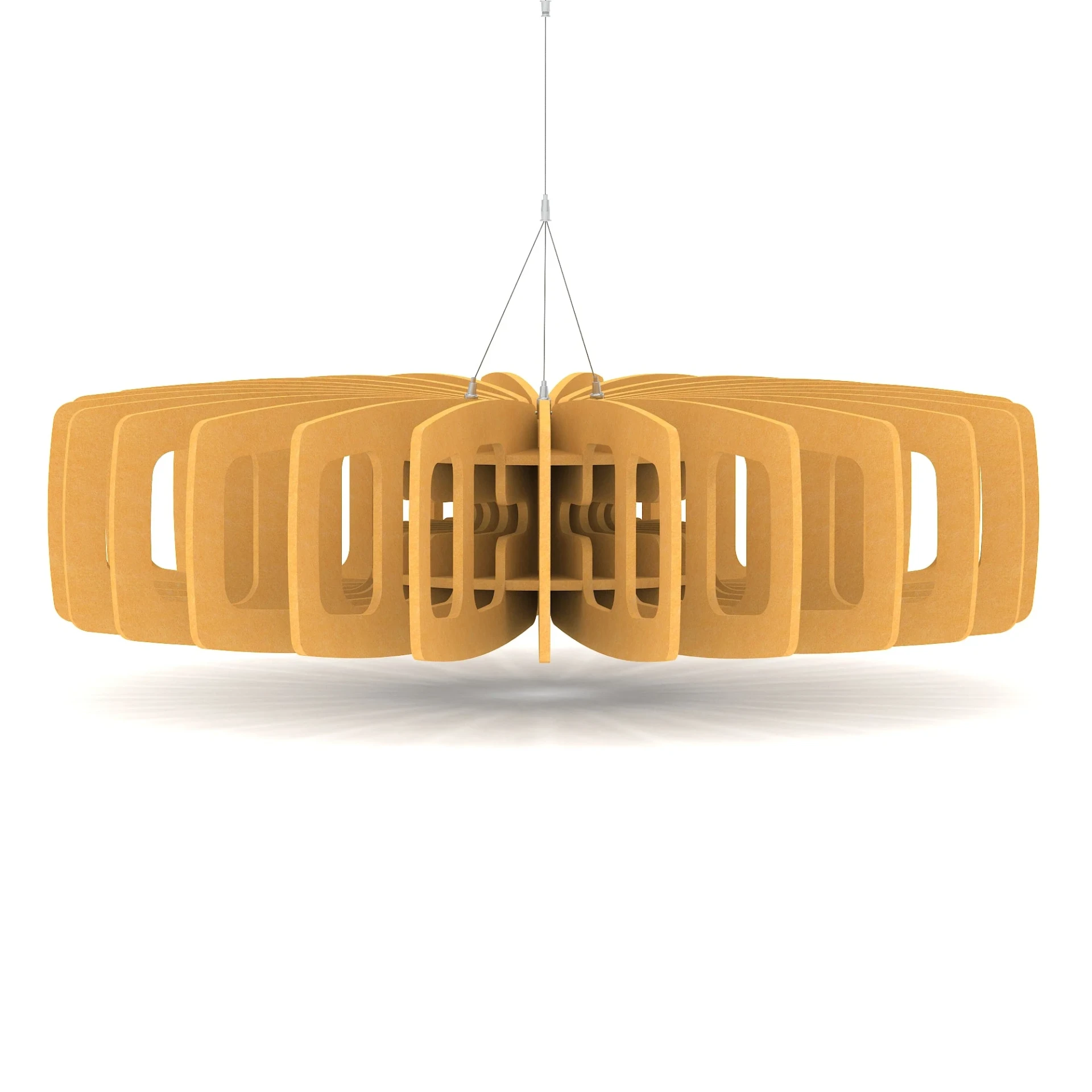 Sch! Shade Type C Wide Circular Acoustic Ceiling Baffles