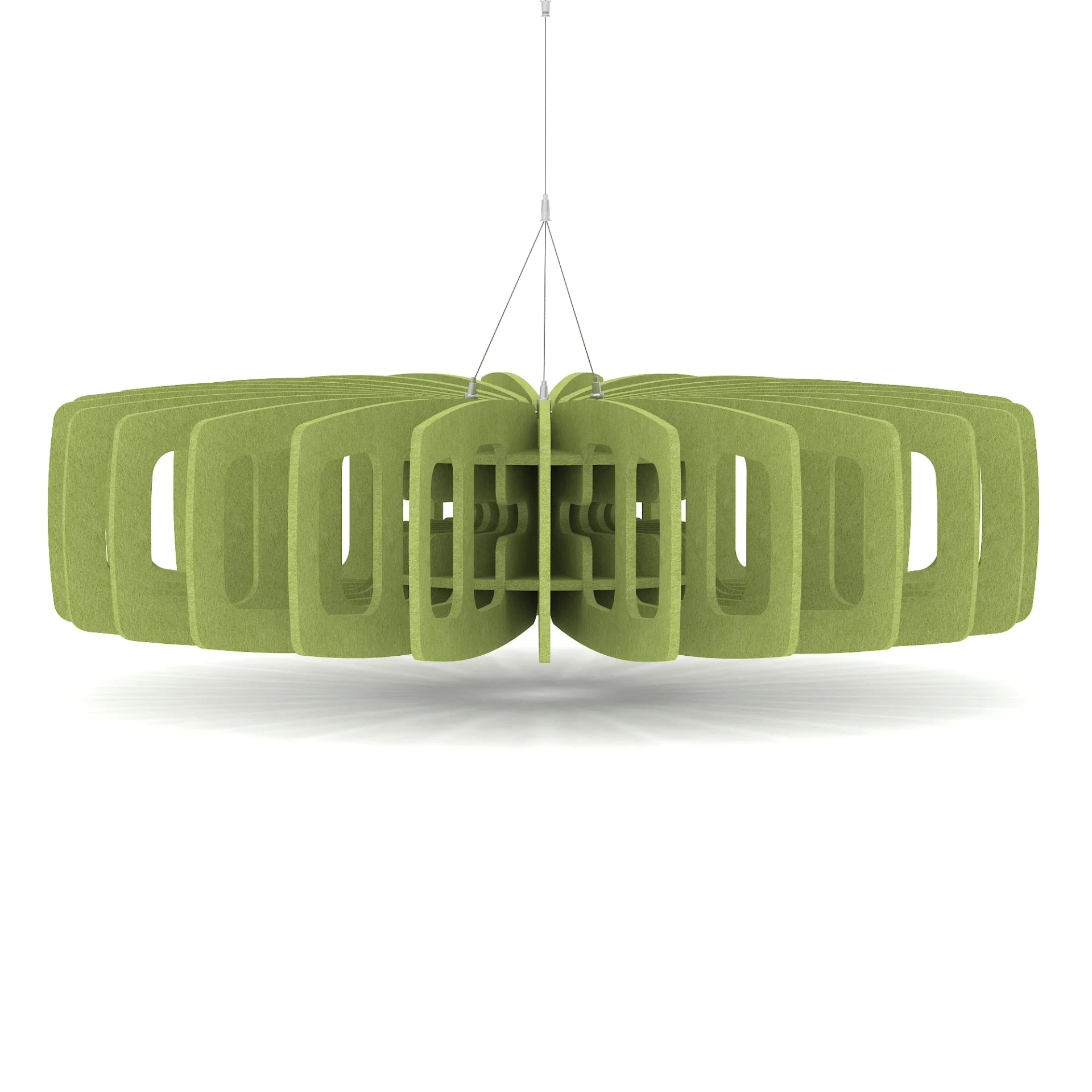 Sch! Shade Type C Wide Circular Acoustic Ceiling Baffles