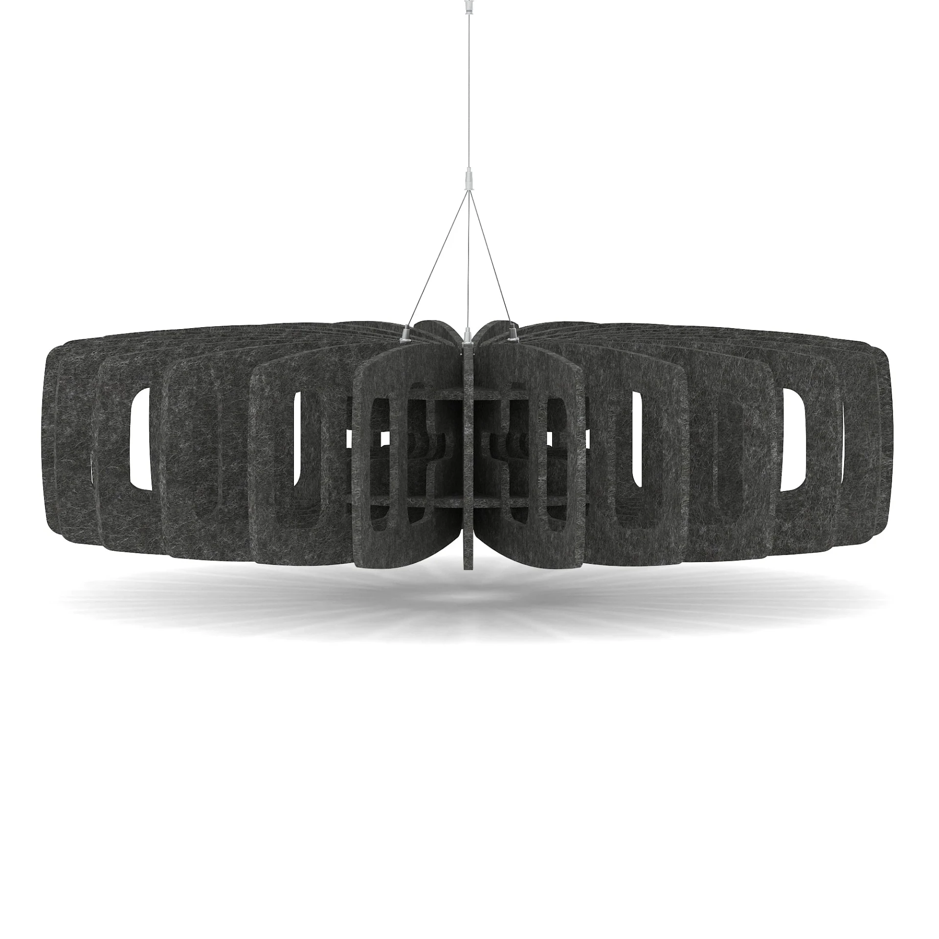 Sch! Shade Type C Wide Circular Acoustic Ceiling Baffles