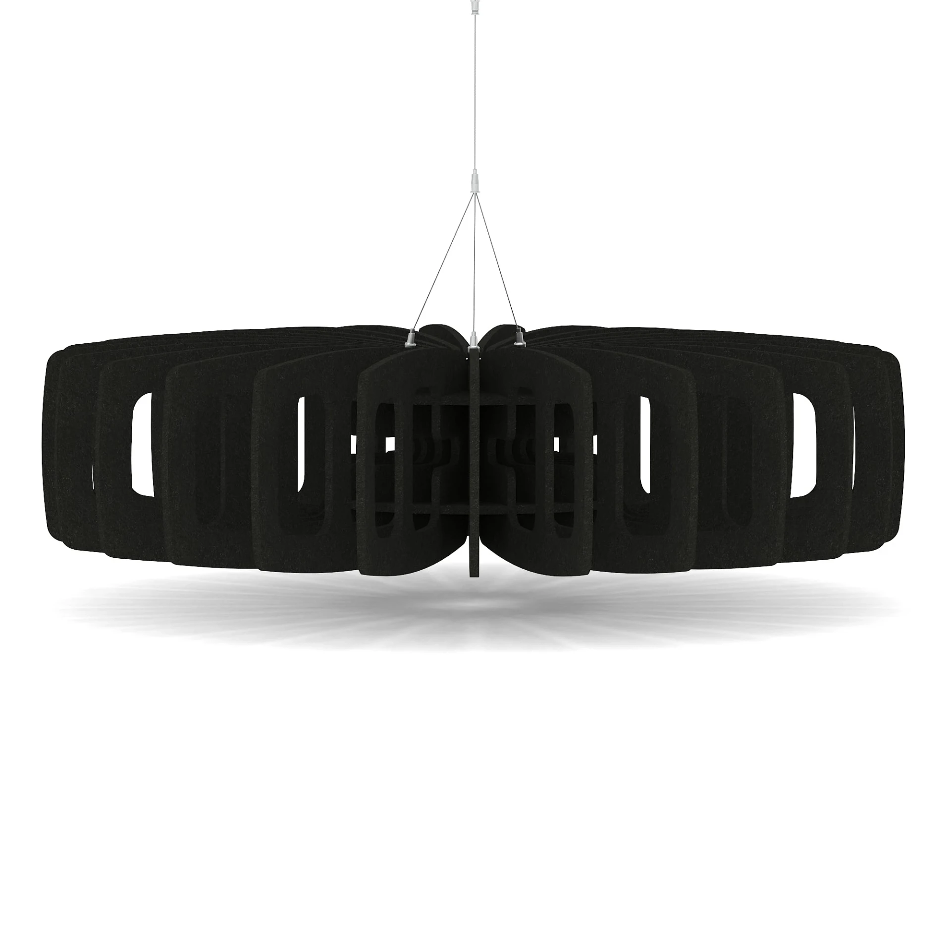 Sch! Shade Type C Wide Circular Acoustic Ceiling Baffles