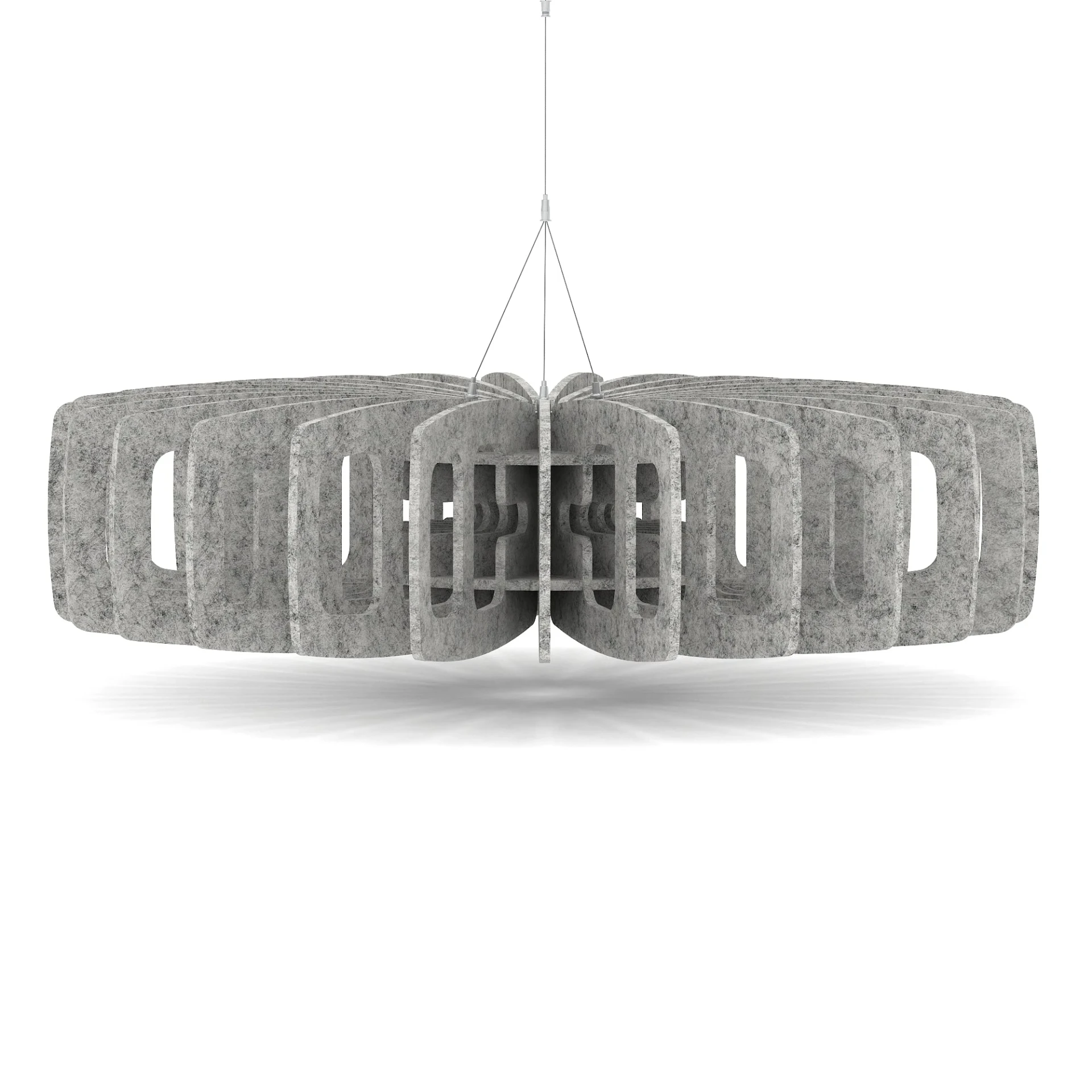 Sch! Shade Type C Wide Circular Acoustic Ceiling Baffles