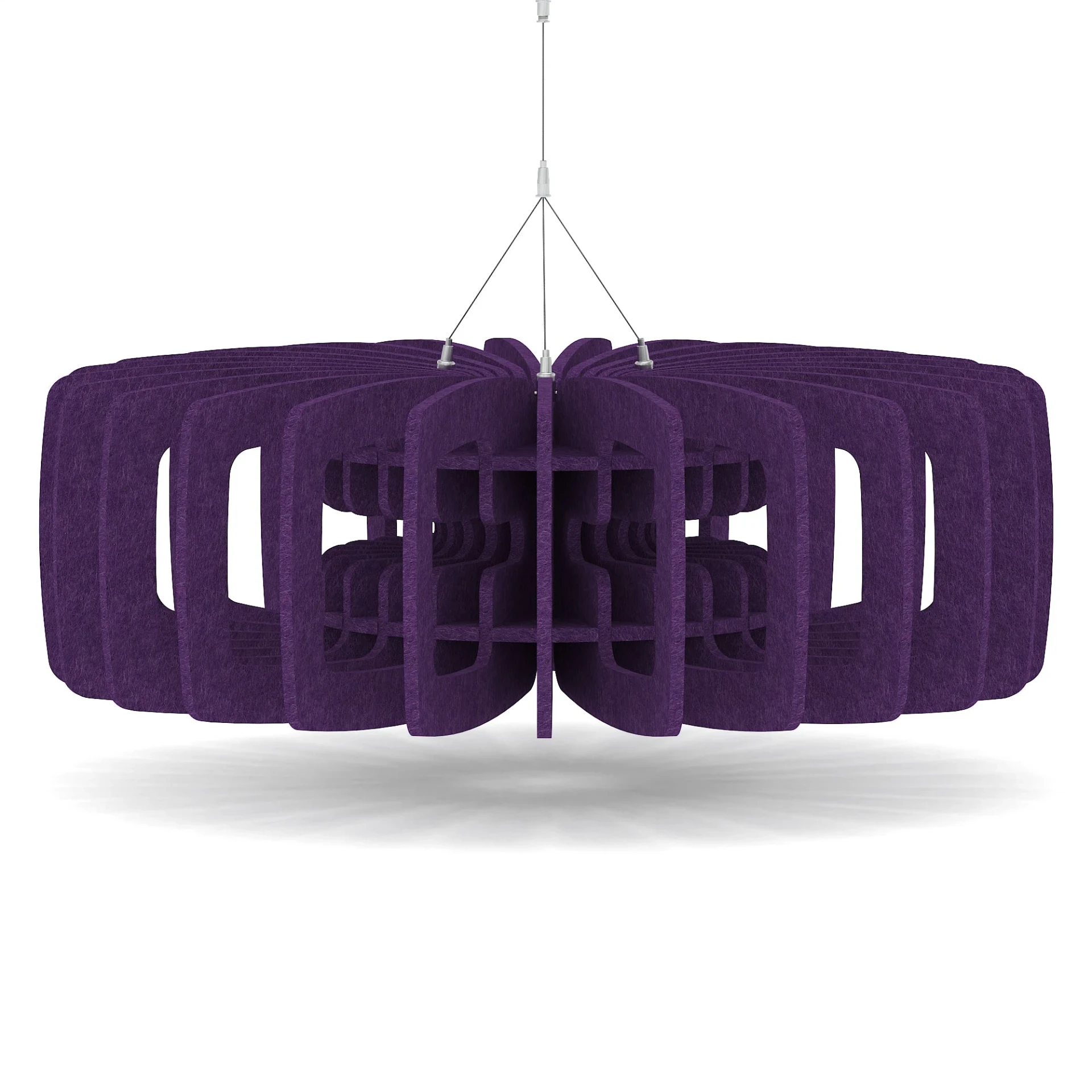 Sch! Shade Type C Wide Circular Acoustic Ceiling Baffles
