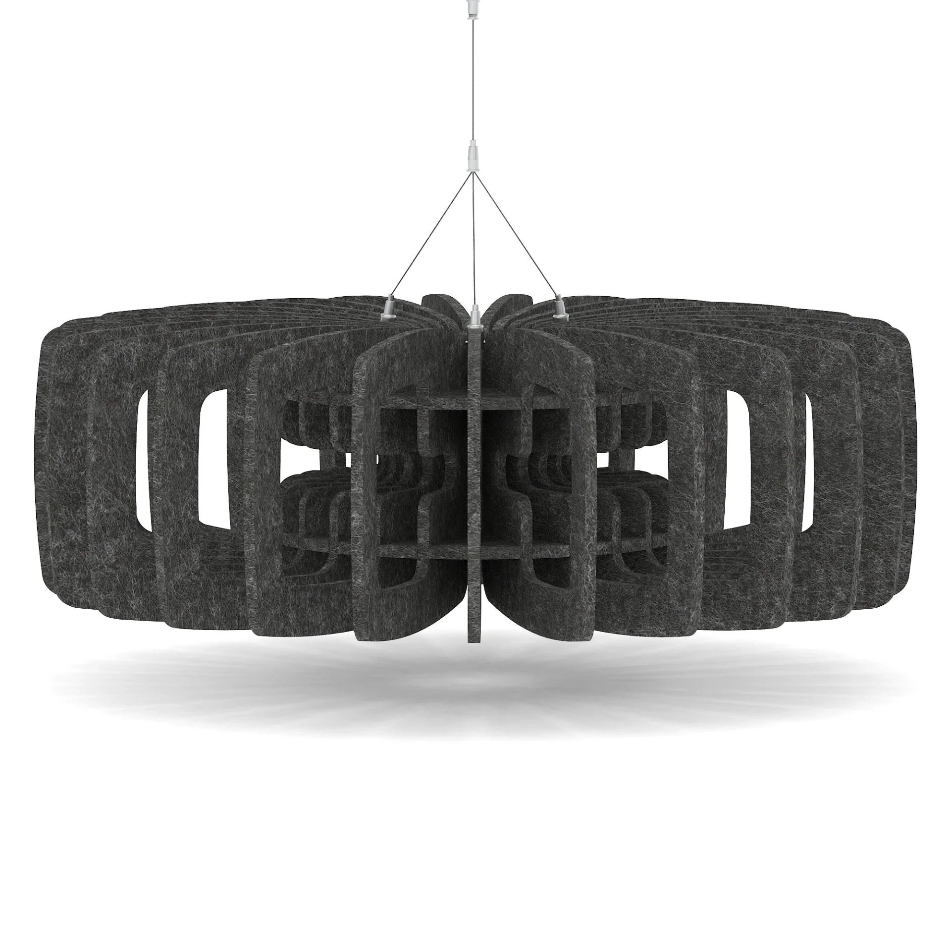 Sch! Shade Type C Wide Circular Acoustic Ceiling Baffles