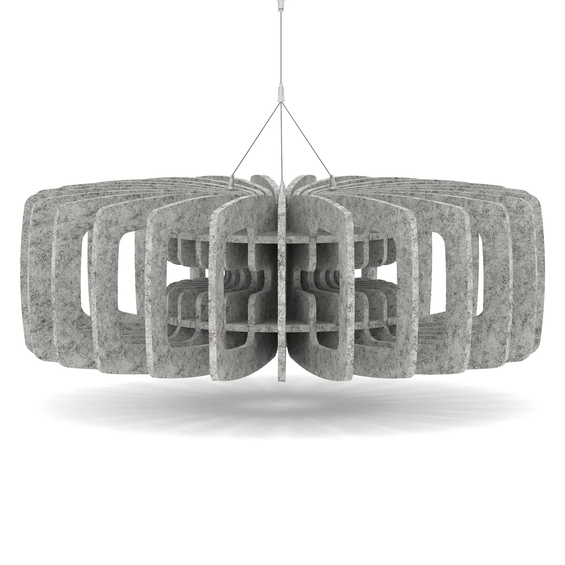 Sch! Shade Type C Wide Circular Acoustic Ceiling Baffles