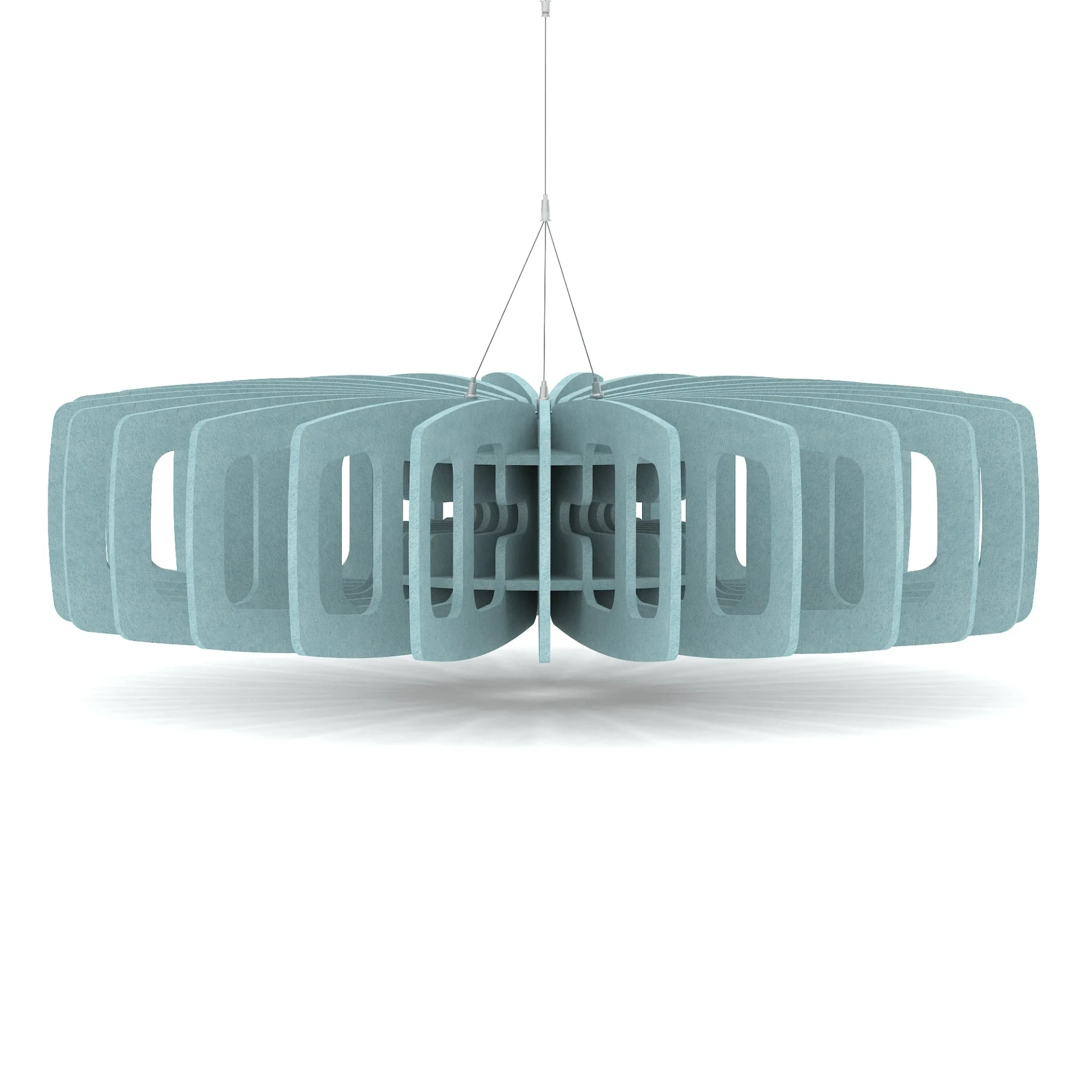 Sch! Shade Type C Wide Circular Acoustic Ceiling Baffles