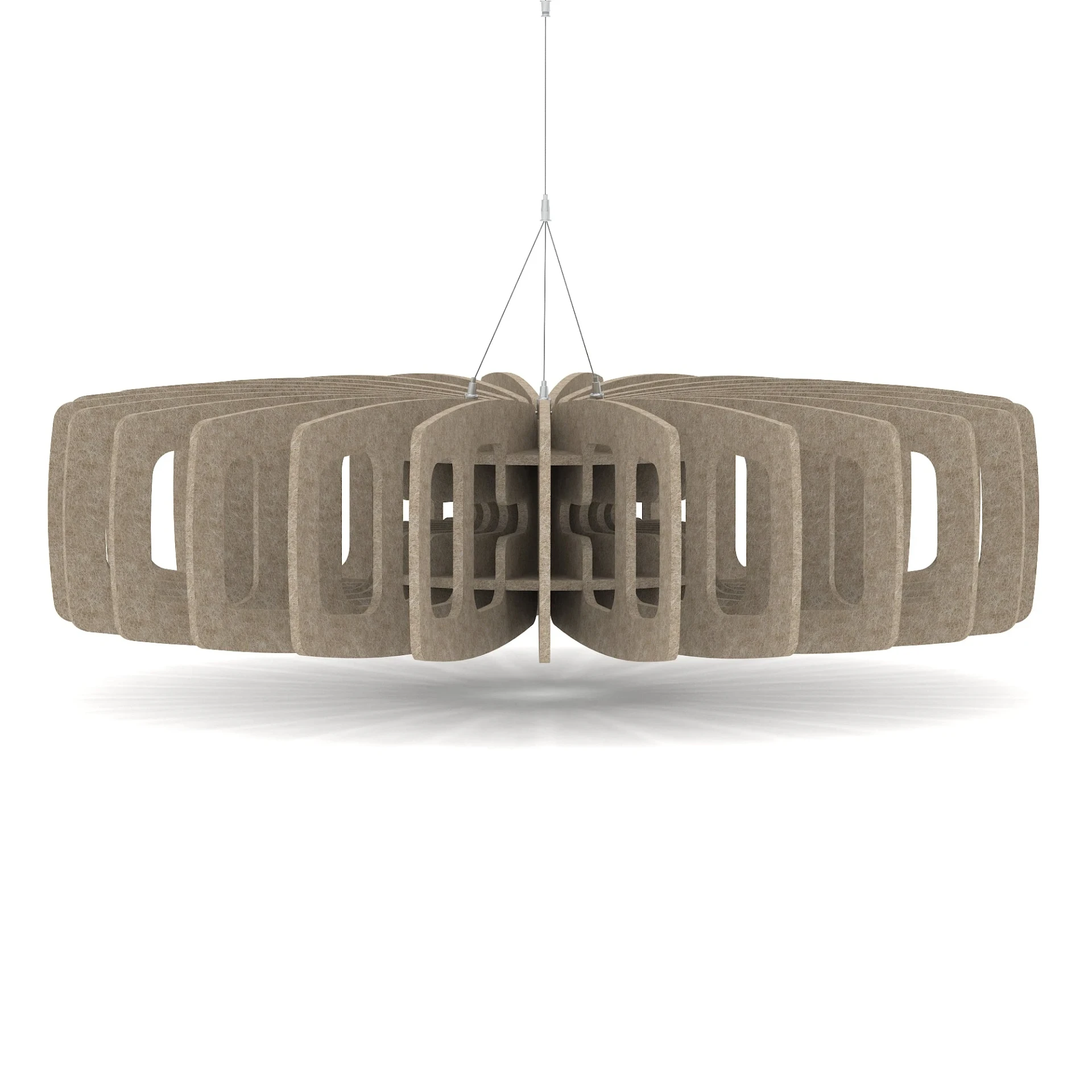 Sch! Shade Type C Wide Circular Acoustic Ceiling Baffles