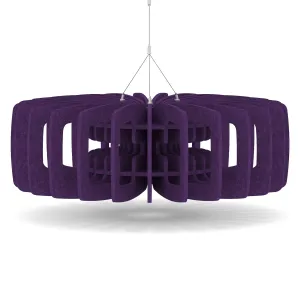 Sch! Shade Type C Wide Circular Acoustic Ceiling Baffles