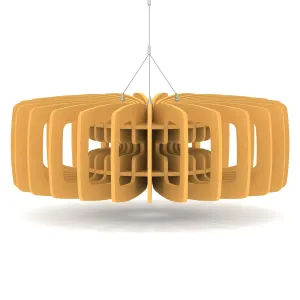 Sch! Shade Type C Wide Circular Acoustic Ceiling Baffles