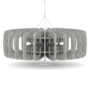 Sch! Shade Type C Wide Circular Acoustic Ceiling Baffles