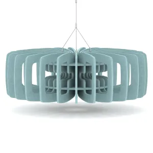 Sch! Shade Type C Wide Circular Acoustic Ceiling Baffles