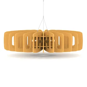 Sch! Shade Type C Wide Circular Acoustic Ceiling Baffles