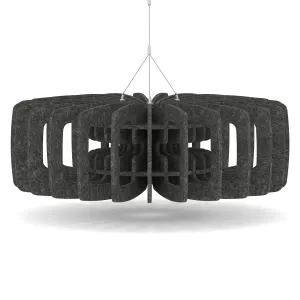 Sch! Shade Type C Wide Circular Acoustic Ceiling Baffles