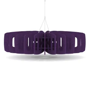 Sch! Shade Type C Wide Circular Acoustic Ceiling Baffles